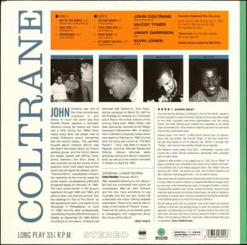 LP The John Coltrane Quartet: Coltrane LTD | CLR 417549