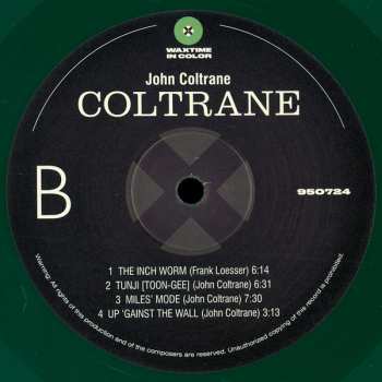 LP The John Coltrane Quartet: Coltrane LTD | CLR