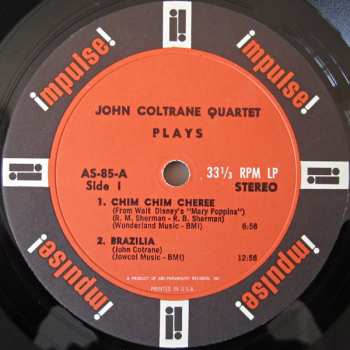 SACD The John Coltrane Quartet: John Coltrane Quartet Plays - Limited Edition