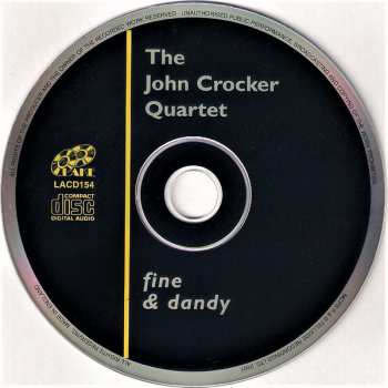 CD The John Crocker Quartet: Fine & Dandy