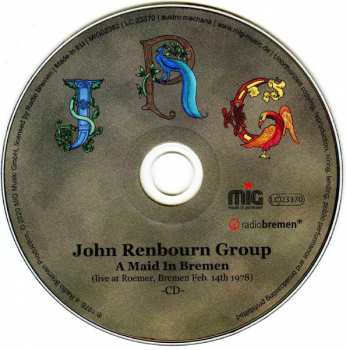CD The John Renbourn Group: A Maid In Bremen DIGI 104292