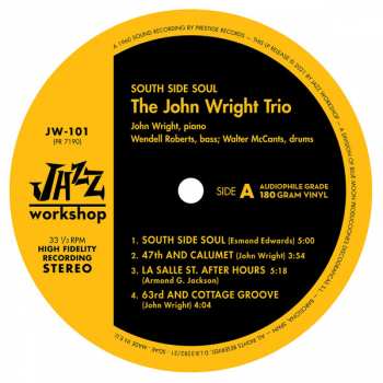 LP The John Wright Trio: South Side Soul LTD 77725