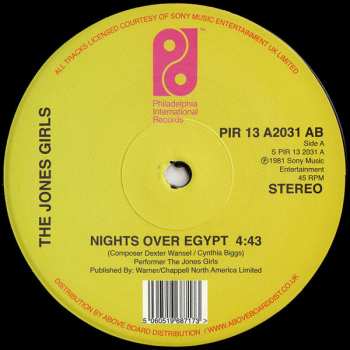 LP The Jones Girls: Nights Over Egypt 368794