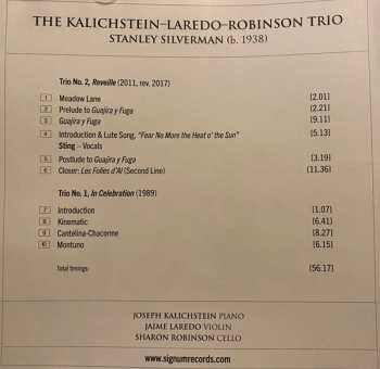 CD Kalichstein-Laredo-Robinson Trio: In Celebration - The Piano Trios Of Stanley Silverman 498869