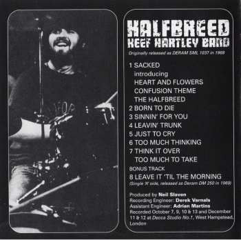 CD The Keef Hartley Band: Halfbreed 152196