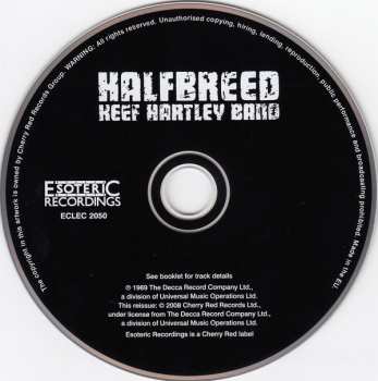 CD The Keef Hartley Band: Halfbreed 152196
