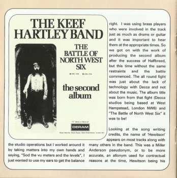CD The Keef Hartley Band: The Battle Of North West Six 156567