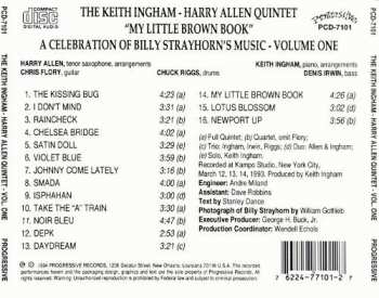 CD The Keith Ingham-Harry Allen Quintet: My Little Brown Book - A Celebration of Billy Strayhorn's Music Volume One 400190