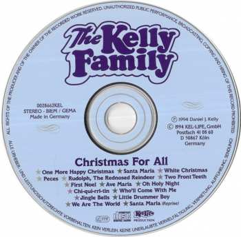 CD The Kelly Family: Christmas For All 381818