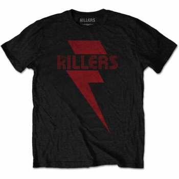 Merch The Killers: Tričko Red Bolt 
