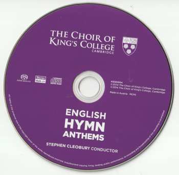 SACD The King's College Choir Of Cambridge: English Hymn Anthems 323208