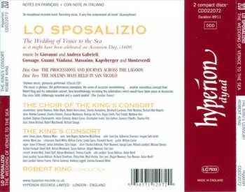 2CD The King's Consort: Lo Sposalizio. Music By Giovanni & Andrea Gabrieli And Others 290709
