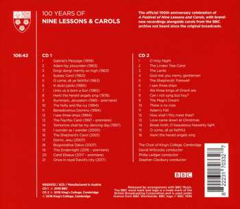 2CD The King's College Choir Of Cambridge: 100 Years Of Nine Lessons & Carols 367213