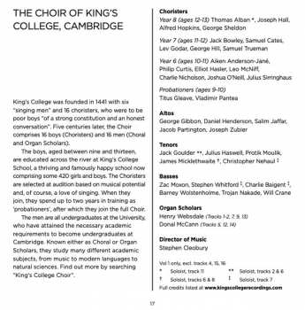 2CD The King's College Choir Of Cambridge: 100 Years Of Nine Lessons & Carols 367213