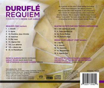 SACD The King's College Choir Of Cambridge: Duruflé Requiem, Four Motets, Messe Cum Jubilo 179022