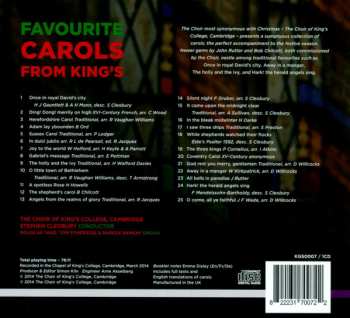 CD The King's College Choir Of Cambridge: Favourite Carols From Kings 120456