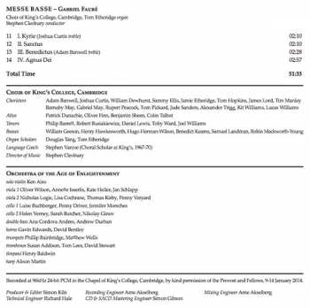 SACD The King's College Choir Of Cambridge: Requiem 435034
