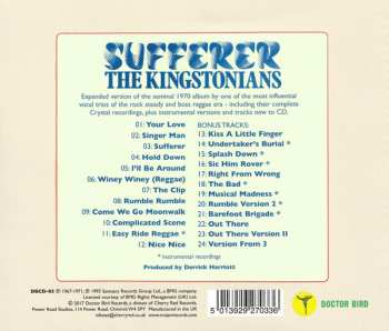 CD The Kingstonians: Sufferer 268055