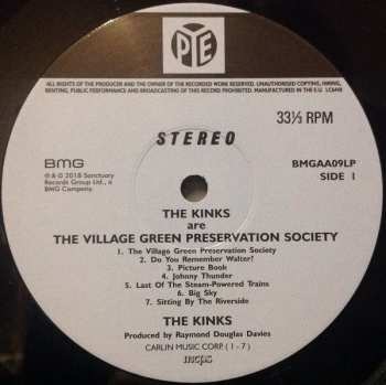LP The Kinks: The Kinks Are The Village Green Preservation Society 19239