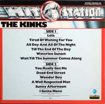 LP The Kinks: Hit Station