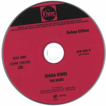 2CD The Kinks: Kinda Kinks DLX 407643