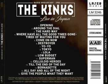 CD The Kinks: Live In Japan (Radio Broadcast / 1982) 437203