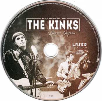 CD The Kinks: Live In Japan (Radio Broadcast / 1982) 437203