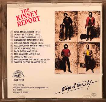 CD The Kinsey Report: Edge Of The City 461702