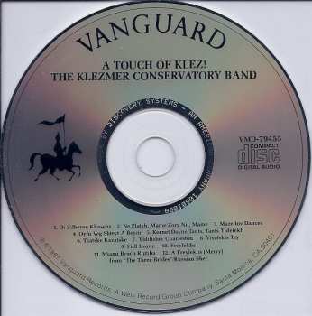 CD Klezmer Conservatory Band: A Touch Of Klez!