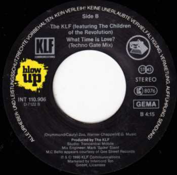 SP The KLF: What Time Is Love? (Live At Trancentral)