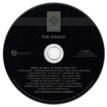 CD The Knack: Rock & Roll Is Good For You: The Fieger/Averre Demos 529498
