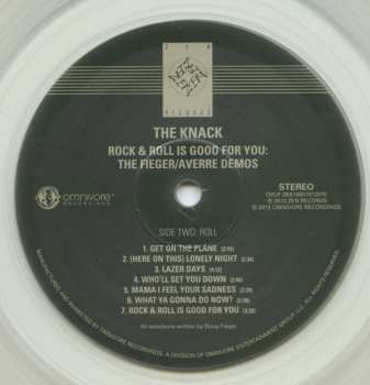 LP The Knack: Rock & Roll Is Good For You: The Fieger/Averre Demos CLR | LTD 511101