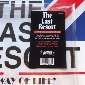 LP The Last Resort: A Way Of Life - Skinhead Anthems CLR | LTD 523253