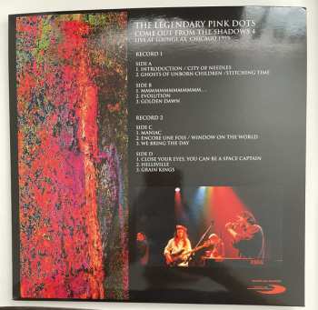 3LP/CD The Legendary Pink Dots: Come Out From The Shadows 4​ - ​Live At Lounge Ax Chicago 1993 LTD | CLR 107141