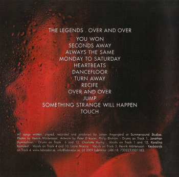 CD The Legends: Over And Over
