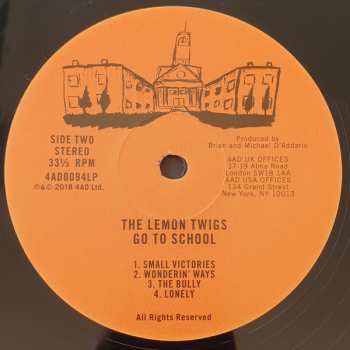 2LP/SP The Lemon Twigs: Go To School LTD | DLX 131297