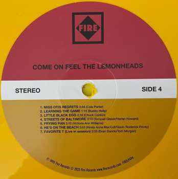 2LP The Lemonheads: Come On Feel The Lemonheads CLR 438398