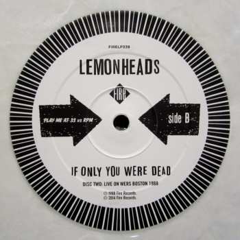 2LP The Lemonheads: If Only You Were Dead CLR 331227