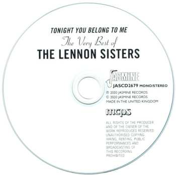 CD The Lennon Sisters: Tonight You Belong To Me: The Very Best Of The Lennon Sisters 1956-1962 510388