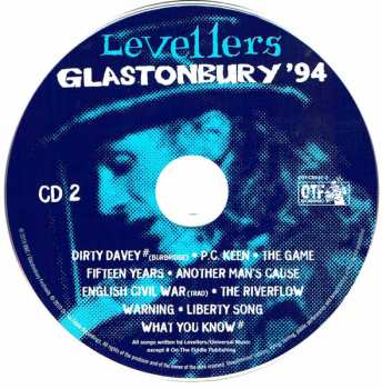 2CD/DVD The Levellers: Glastonbury '94