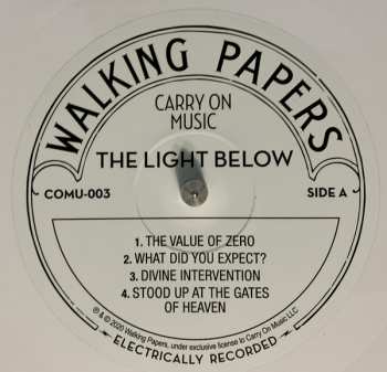 2LP Walking Papers: The Light Below CLR 20393