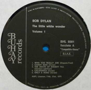 LP Bob Dylan: The Little White Wonder - Volume 1 (BOOTLEG) 370573