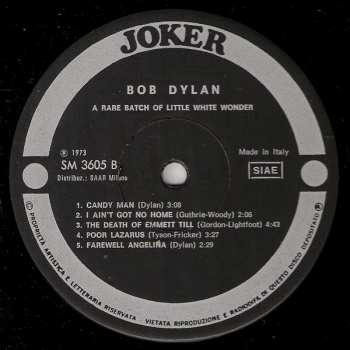 LP Bob Dylan: A Rare Batch Of Little White Wonder 426007