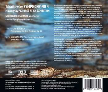 SACD The London Symphony Orchestra: Pictures At An Exhibition; Symphony No. 4 194366