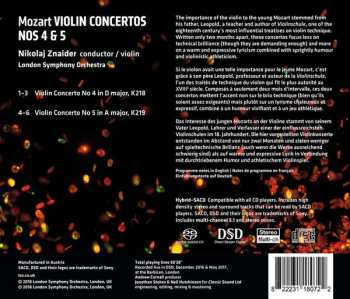 SACD The London Symphony Orchestra: Violin Concertos Nos 1, 2 & 3 297866