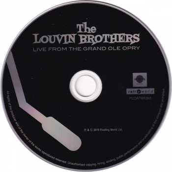 CD The Louvin Brothers: Live From... The Grand Ole Opry 275126