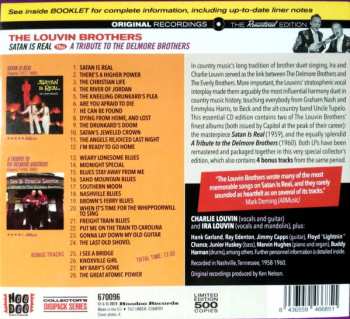 CD The Louvin Brothers: Satan Is Real/A Tribute to the Delmore Brothers 241852