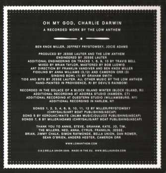 CD The Low Anthem: Oh My God, Charlie Darwin 271143