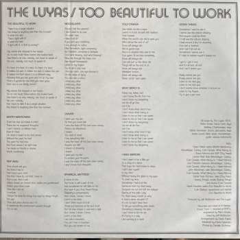 LP The Luyas: Too Beautiful To Work 89521