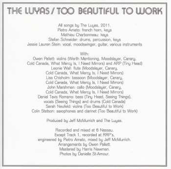 CD The Luyas: Too Beautiful To Work 272757